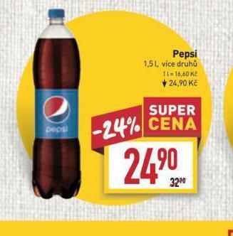 Billa Pepsi 1,5l nabídka