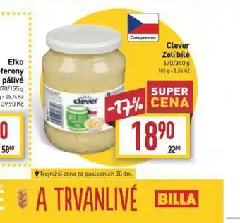 Billa Clever zelí bílé nabídka