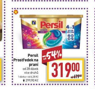 Billa Persil prací prostředek nabídka