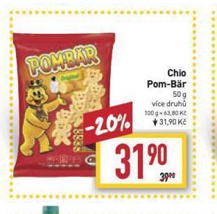 Billa Chio pom bär nabídka