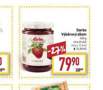 Billa Darbo výběrový džem nabídka
