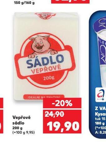 Kaufland Vepřové sádlo nabídka