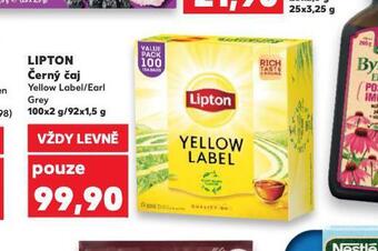 Kaufland Lipton černý čaj nabídka