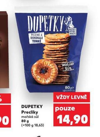 Kaufland Dupetky preclíky nabídka