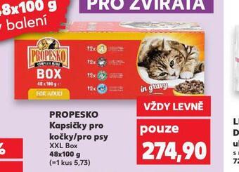 Kaufland Propesko kapsičky pro kočky nabídka