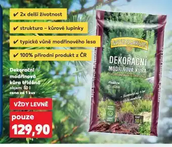 Kaufland Dekorační modřínová kůra tříděwná nabídka