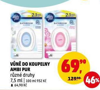 Penny Market Vůně do koupelny ambi pur nabídka