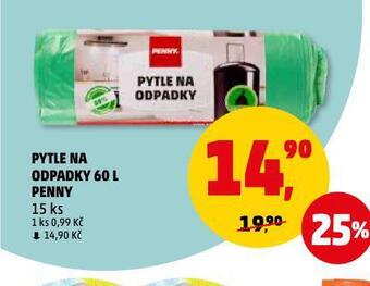 Penny Market Pytle na odpadky nabídka