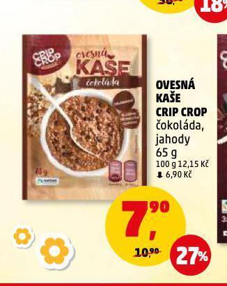 Penny Market Ovesná kaše crip crop nabídka