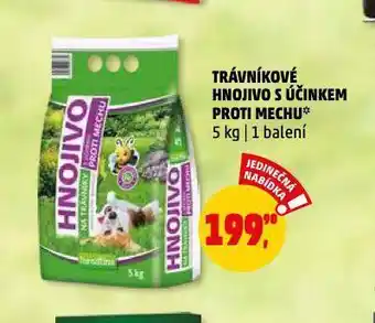 Penny Market Trávníkové hnojivo s účinkem proti mechu nabídka