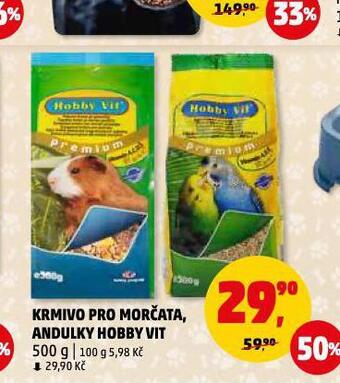 Penny Market Krmivo pro morčata nabídka