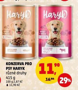 Penny Market Konzerva pro psy haryk nabídka