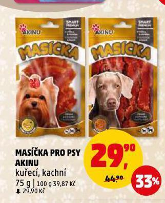 Penny Market Masíčka pro psy akinu nabídka