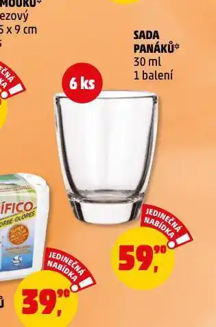 Penny Market Sada panáků nabídka