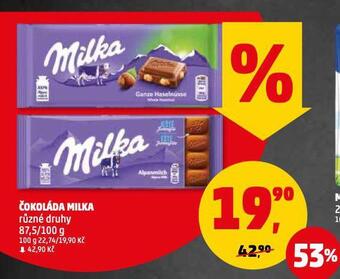 Penny Market Čokoláda milka nabídka