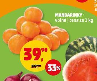 Penny Market Mandarinky nabídka