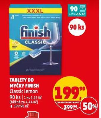 Penny Market Finish tablety do myčky nabídka