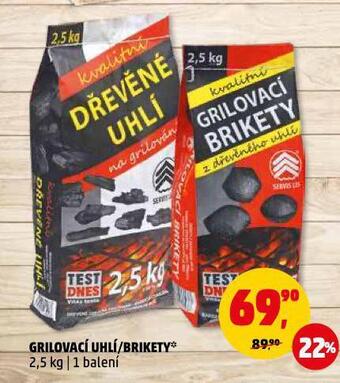 Penny Market Grilovací brikety nabídka