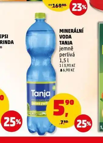Penny Market Tanja minerální voda nabídka