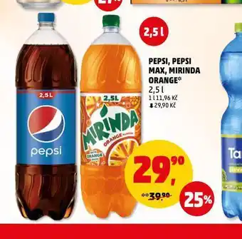 Penny Market Pepsi. mirinda orange nabídka