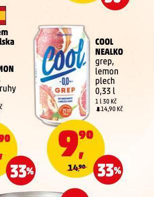 Penny Market Cool nealko nabídka