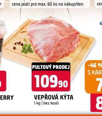Terno Vepřová kýta bez kosti nabídka