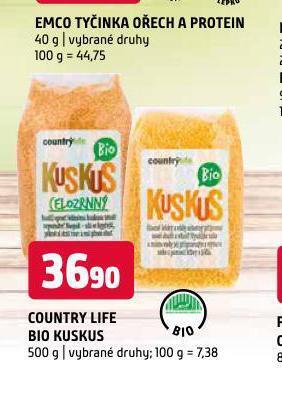 Terno Country life bio kuskus nabídka