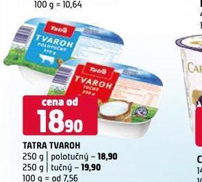 Terno Tatra tvaroh tučný nabídka
