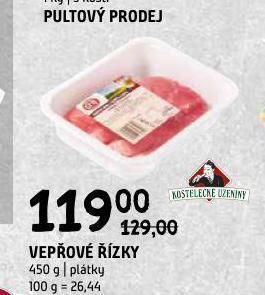 Terno Vepřové řízky nabídka