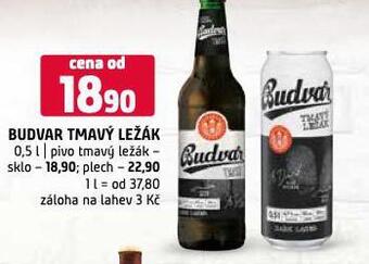 Terno Pivo budvar tmavý ležák nabídka