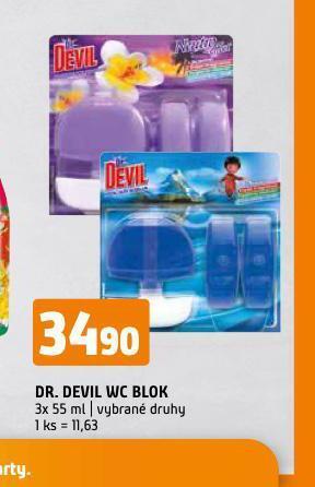 Terno Dr. devil wc blok nabídka