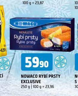 Terno Nowaco rybí prsty exclusive nabídka