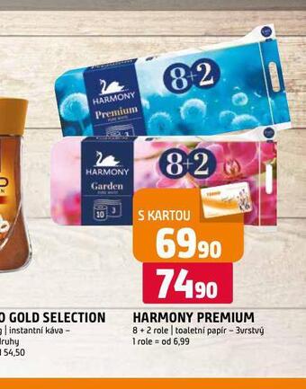 Terno Harmony premium toaletní papír nabídka