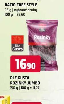 Terno Dle gusta rozinky jumbo nabídka