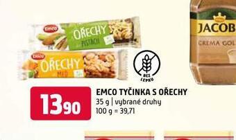Terno Emco tyčinka s ořechy nabídka