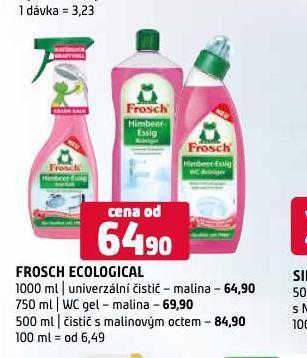 Terno Frosch ecological čistič s malinovým octem nabídka