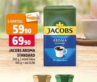 Terno Jacobs aroma standard mletá káva nabídka