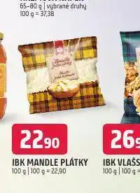 Terno Ibk mandle plátky nabídka