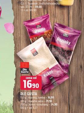 Terno Dle gusta rozinky jumbo nabídka
