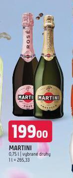 Terno Martini nabídka