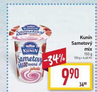 Billa Kunín sametový mix 150 g nabídka