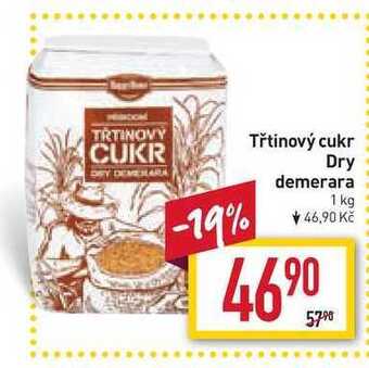 Billa Třtinový cukr dry demerara 1 kg nabídka
