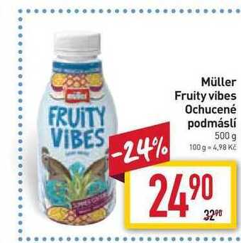 Billa Müller fruity vibes ochucené podmáslí 500 g nabídka