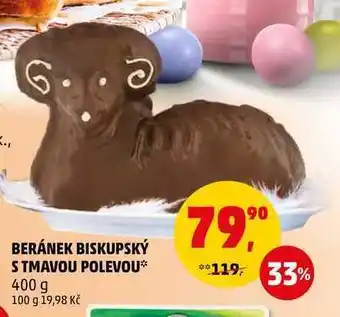 Penny Market Beránek biskupský s tmavou polevou, 400 g nabídka