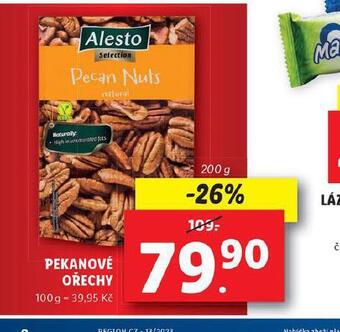 Lidl Pekanové ořechy nabídka