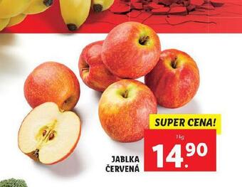 Lidl Jablka červená nabídka