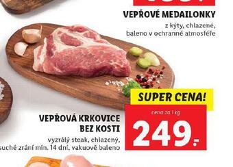 Lidl Vepřová krkovice bez kosti nabídka