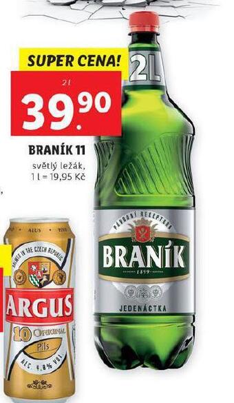 Lidl Pivo braník 11 nabídka