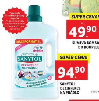 Sanytol dezinfekce na prádlo