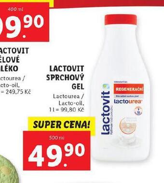 Lidl Lactovit sprchový gel nabídka